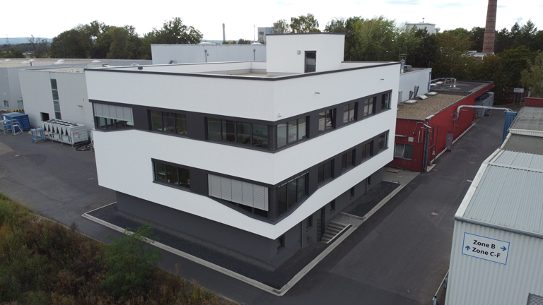 TCC_768x432 Firmengebäude (Administration) Vogelperspektive
